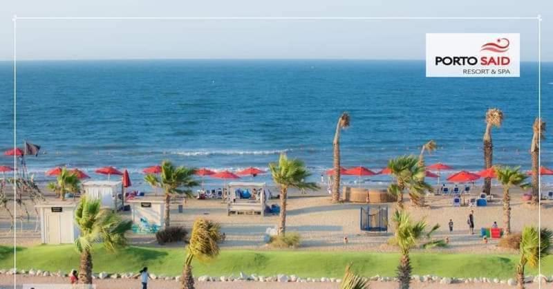 شاليه فندقي أرضي بحديقه خاصه في منتجع بورتوسعيد 'Ezbet Shalabi el-Rudi Exterior photo