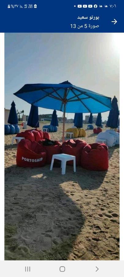 شاليه فندقي أرضي بحديقه خاصه في منتجع بورتوسعيد 'Ezbet Shalabi el-Rudi Exterior photo
