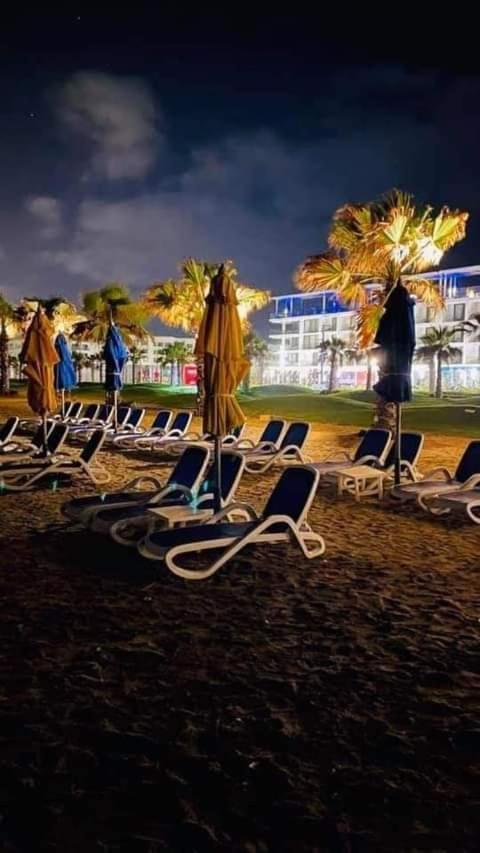 شاليه فندقي أرضي بحديقه خاصه في منتجع بورتوسعيد 'Ezbet Shalabi el-Rudi Exterior photo