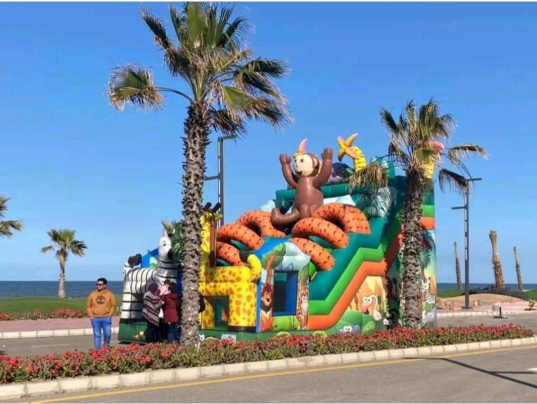 شاليه فندقي أرضي بحديقه خاصه في منتجع بورتوسعيد 'Ezbet Shalabi el-Rudi Exterior photo