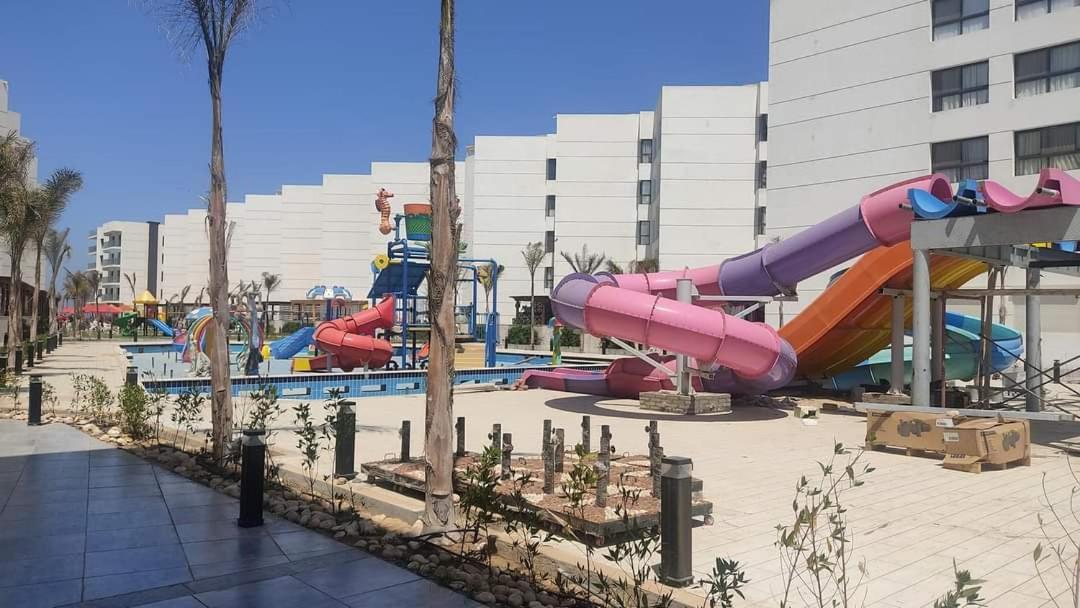 شاليه فندقي أرضي بحديقه خاصه في منتجع بورتوسعيد 'Ezbet Shalabi el-Rudi Exterior photo