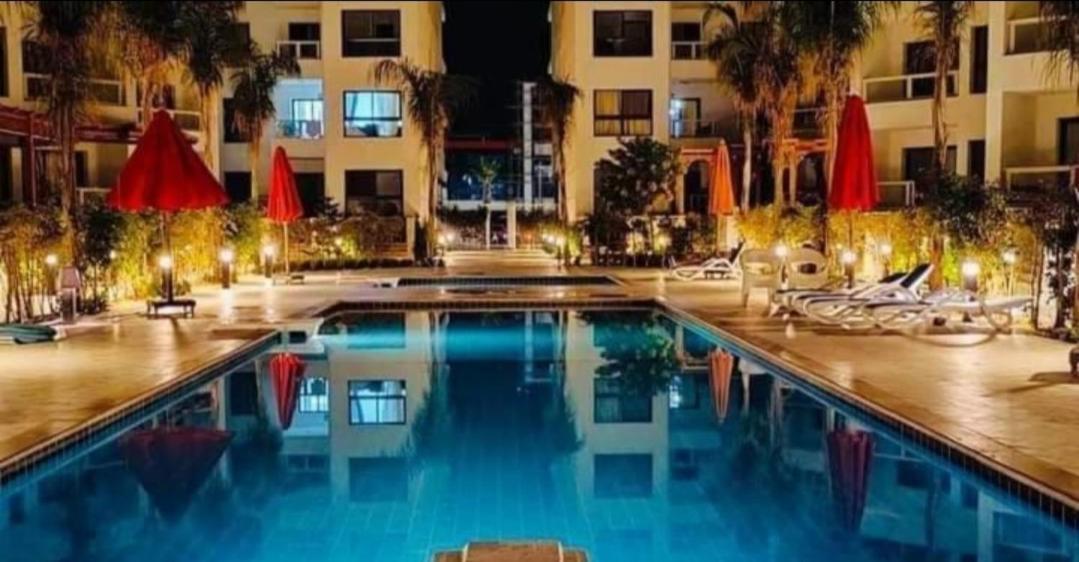 شاليه فندقي أرضي بحديقه خاصه في منتجع بورتوسعيد 'Ezbet Shalabi el-Rudi Exterior photo
